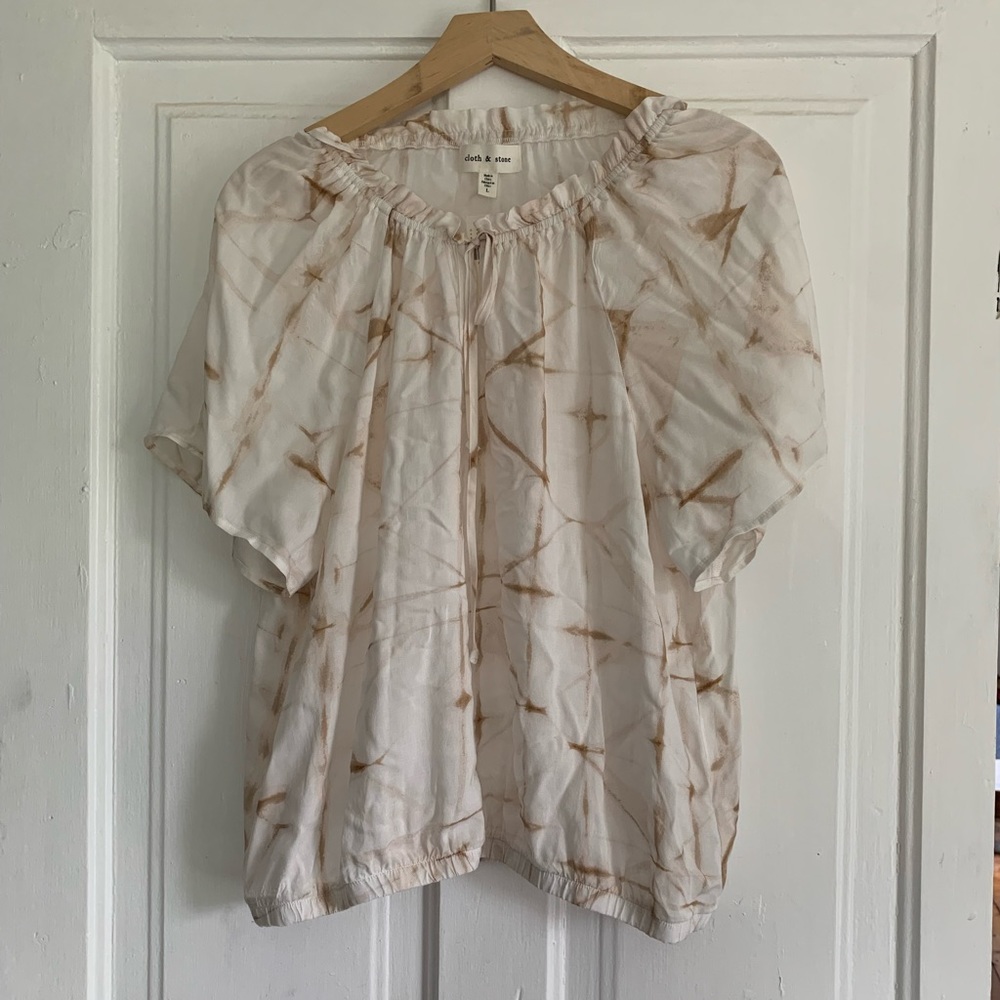 New Anthropologie Cloth & Stone Top